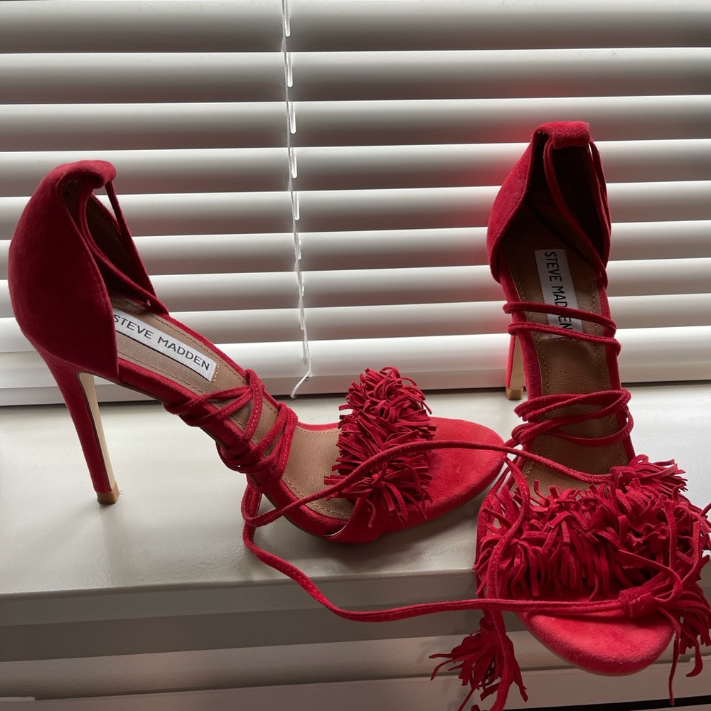 Hot Red Sandals